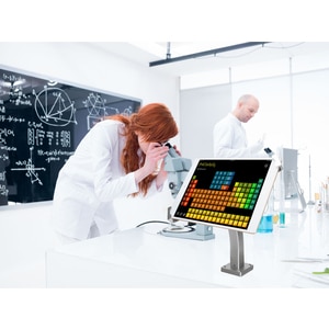 CTA Digital Security Tabletop and Wall Mount for 7-13 Inch Tablets, including iPad 10.2-inch (7th/ 8th/ 9th Gen.) - 1 Disp