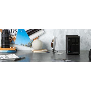 WD My Cloud PR2100 2 x Total Bays NAS Storage System - 4 TB HDD Pentium N3710 Quad-core (4 Core) 1.60 GHz - 4 GB RAM - DDR