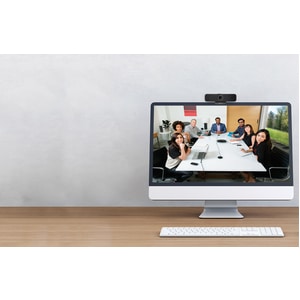 Webcam Logitech C925e - 30 fps - USB 2.0 - Vidéo 1920 x 1080 - Autofocus - Microphone - Portable, Moniteur