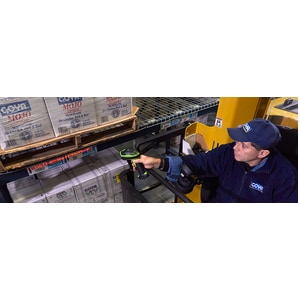 Zebra LI3678-SR Robust Gewerblich, Lager, Manufacturing Handheld Barcode-Scanner-Set - Kabellos Konnektivität - Grün, Schw