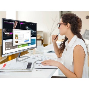 ViewSonic VX2476-SMHD 24 Inch 1080p Widescreen IPS Monitor with Ultra-Thin Bezels, HDMI and DisplayPort - 24" Monitor - IP