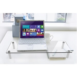 Digitus Universal glass monitor riser. Mounting: Freestanding, Maximum weight capacity: 20 kg, Minimum screen size: 33 cm 