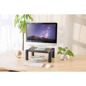 Newstar Laptop or Monitor Stand/Riser, Height Adjustable - Up to 81.3 cm (32") Screen Support - 10 kg Load Capacity - 16.8
