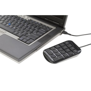 Targus Numeric Keypad - Cable Connectivity - USB Interface - Computer - Mac, PC, Windows