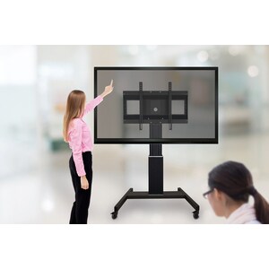 Neomounts Neomounts Pro PLASMA-M2500BLACK Height Adjustable Display Stand - Up to 254 cm (100") Screen Support - 150 kg Lo