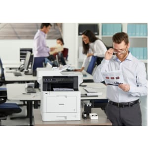 Brother Professional MFC-L8900CDW Wireless Laser Multifunction Printer - Colour - Copier/Fax/Printer/Scanner - 31 ppm Mono