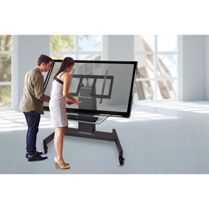 Neomounts Neomounts Pro PLASMA-M2500TBLACK Height Adjustable Display Stand - Up to 254 cm (100") Screen Support - 150 kg L