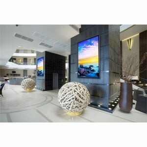 Peerless-AV® SmartMount® Universal Portrait Flat Wall Mount - 1 Display(s) Supported - 46" to 90" Screen Support - 350 lb 