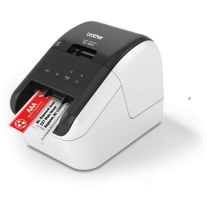 Brother QL800 Direct Thermal Printer - Two-color - Label Print - USB - 1.6 lps Mono - 300 x 600 dpi - 61.98 mm Width - For