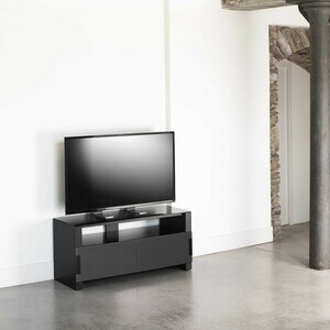 Pied pour écran Erard Pro FITUP - 127 cm (50") - Capacité de Charge 20 kg - Table - Acier - Noir, Argenté - Mobility