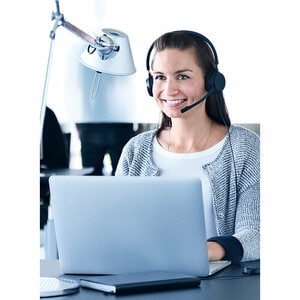 Jabra Evolve 30 II Com fios Headset Estéreo Fone de ouvido - Preto - Binaural - Circum-auditivo - 120 cm Cabo - Cancelamen