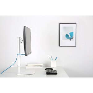 Neomounts Neomounts Pro FPMA-D890WHITE Height Adjustable Display Stand - Up to 76.2 cm (30") Screen Support - 6 kg Load Ca
