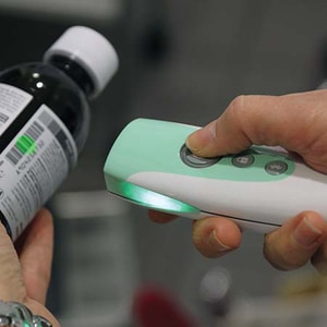 Datalogic RIDA DBT6420 Handheld Barcode Scanner Kit - Wireless Connectivity - Light Green - 1.50 m Scan Distance - 1D, 2D 