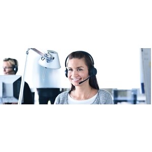 Jabra EVOLVE 20SE UC Stereo Kabel Kopfbügel Stereo Headset - Schwarz - Binaural - Ohraufliegend - 150 Hz bis 7 kHz Frequen