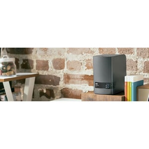 WD My Book Duo WDBFBE0160JBK-EESN 2 x Total Bays DAS Storage System - 16 TB HDD Desktop - 20 TB Supported HDD Capacity - 1