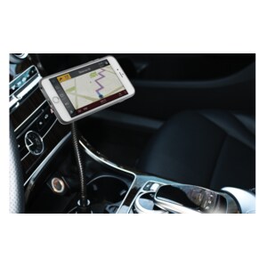 Hypercel MagBuddy Vehicle Mount for Smartphone, iPhone, iPad, iPad Air, iPad mini, Tablet - Black - Black BLK EXTENDED FLE