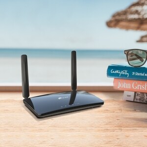 TP-Link Archer MR400 Wi-Fi 5 IEEE 802.11ac 1 SIM Cellular Wireless Router - 4G - LTE 800, LTE 900, LTE 1800, LTE 2100, LTE