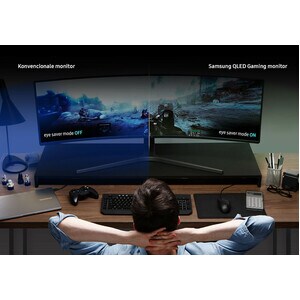 Samsung C49HG90DMU Curved Screen LCD Monitor - 32:9 - Matte Black - 124.2 cm (48.9") Viewable - Quantum Dot LED Backlight 
