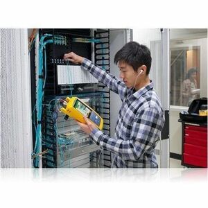 Fluke Networks CertiFiber Pro Quad OLTS V2 Kit with Double Ended inspection and Wi-Fi