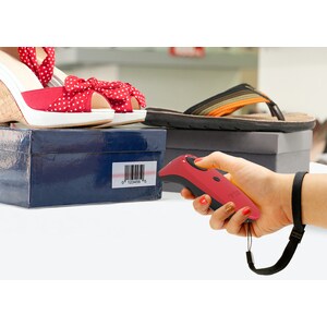 Socket Mobile SocketScan S700 Handheld Barcode Scanner - Kabellos Konnektivität - Rot - 1D - Bildwandler - Bluetooth