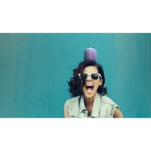 Ultimate Ears WONDERBOOM Portable Bluetooth Speaker System - Green - 90 Hz to 20 kHz - 360° Circle Sound - Battery Recharg