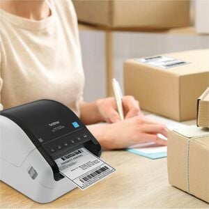 Brother QL-1100 Desktop Direct Thermal Printer - Monochrome - Label Print - USB - 4" Print Width - 4.33 in/s Mono - 300 dp