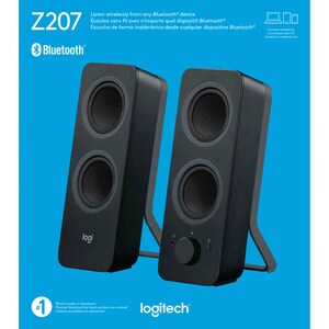 Logitech Z207 Bluetooth Sistema de Altavoces - 5W RMS - Negro - 2