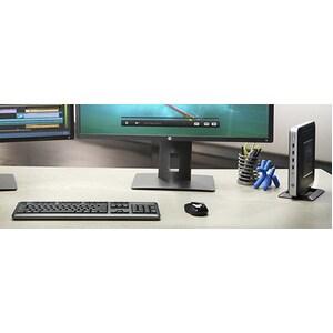 HP t630 Thin Client G-Series GX-420GI Quad-core (4 Core) 2 GHz - 4 GB RAM DDR4 SDRAM - 8 GB Flash Radeon R7E Graphics - Gi