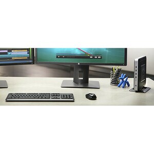 HP t630 Thin Client G-Series GX-420GI Quad-core (4 Core) 2 GHz - 4 GB RAM DDR4 SDRAM - 8 GB Flash - Gigabit Ethernet - HP 