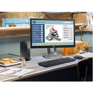 HP t530 Thin Client G-Series GX-215JJ Dual-core (2 Core) 1.50 GHz - 4 GB RAM DDR4 SDRAM - 32 GB Flash FirePro W2100 - Giga