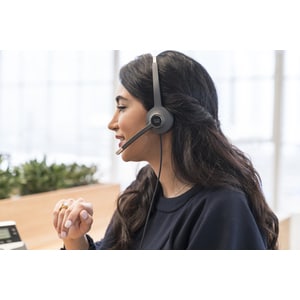 Cisco 532 Wired Over-the-head Stereo Headset - Binaural - Supra-aural - 90 Ohm - 50 Hz to 18 kHz - Electret, Condenser, Un