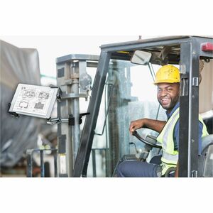 CTA Digital Heavy-Duty Pole Clamp for 7-14 Inch Tablets, including iPad 10.2-inch (7th/ 8th/ 9th Generation) - 1 Display(s