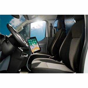 CTA Digital Gooseneck Car Mount for 7-14 Inch Tablets, including iPad 10.2-inch (7th/ 8th/ 9th Generation) - 14" Screen Su