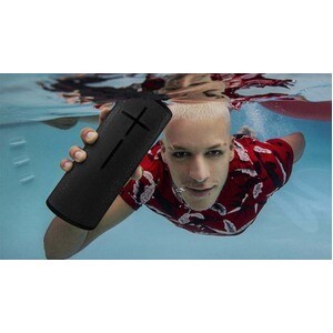 Ultimate Ears MEGABOOM 3 Tragbar Bluetooth Lautsprechersystem - Schwarz - 60 Hz bis 20 kHz Frequenzgang - Aufladbarer Akku