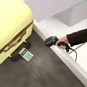 Datalogic Gryphon I GD4520 Barcode Scanner Kit - Cable Connectivity - 1D, 2D - Laser - Imager - Omni-directional - USB - B