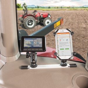 RAM Mounts Tough-Track Mounting Track Slider for All-terrain Vehicle (ATV), Motor Boat, Camera, Fishing Rod, Cell Phone, T