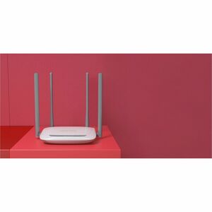 Mercusys Wi-Fi 4 IEEE 802.11a/b/g/n Ethernet Router inalámbrico - Banda individual - 2.40GHz Banda ISM - 4 x Antena - 37.5