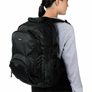 Targus Classic CN600 Carrying Case (Backpack) for 39.1 cm (15.4") to 40.6 cm (16") Notebook - Black - Water Resistant - Ny