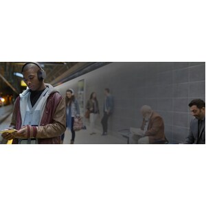 Plantronics BackBeat GO 810 Wireless Over-the-head Stereo Headset - Graphite Black - Binaural - Circumaural - 5000 cm - Bl