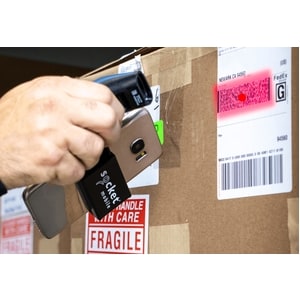 Socket Mobile Scanner & Phone Holder for 600/700 Series Products - 1.6" Height x 3" Width x 1" Depth - Rubber, ABS, Silicone