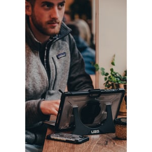 Urban Armor Gear Plasma Tasche für 26,7 cm (10,5 Zoll) Microsoft Surface Go, Surface Go 2, Surface Go 3 Tablet, Tastatur, 