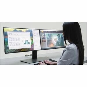 Dell Monitorständer - Bildschirmgröße: Bis zu 68,6 cm (27 Zoll) - 5,99 kg TragfähigkeitDisplay Type Supported: - 37,8 cm H