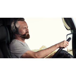 BlueParrott B550-XT Kabellos Kopfbügel Mono Headset - Binaural - Ohrumschließend - 150 Hz bis 6,80 kHz Frequenzgang - 9144