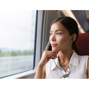 Hypercel Naztech X1 Active Noise Cancelling Earphones - Stereo - Mini-phone (3.5mm) - Wired - 16 Ohm - 12 Hz - 24 kHz - Ea