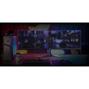 Monitor LCD da gaming Asus ROG Strix XG49VQ 1244,6 mm (49") Class Doppio Full HD (DFHD) Schermo curvo - 32:9 - Nero - 124,