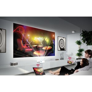 LG CineBeam HF65LA Ultra Short Throw DLP Projector - 16:9 - 1920 x 1080 - Front - 1080p - 30000 Hour Normal Mode - Full HD