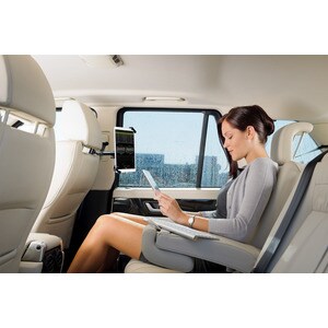 CTA Digital Vehicle Mount for Tablet, iPad mini, iPad Air, iPad Pro - 14" Screen Support - Metal - 1