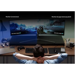 MONITOR QLED GAMER 49 PRETO