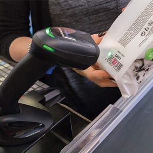 Datalogic Gryphon GM4500 Handheld Barcode-Scanner - Kabellos Konnektivität - Schwarz - 1D, 2D - Bildwandler - , Funk