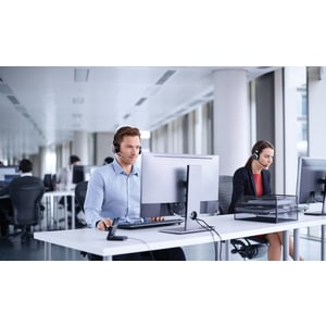 Jabra EVOLVE 75 MS 无线 头戴式 立体声 耳机 - 双声道 - 头戴护耳式 - 3048 cm - 蓝牙 - 20 Hz 到 20 kHz - 降噪